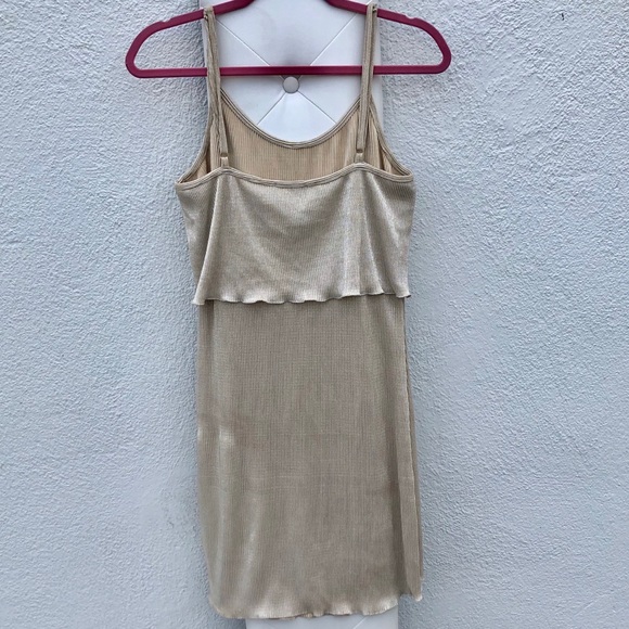NWT American Rag Champagne Holiday Dress |Large - Picture 5 of 8